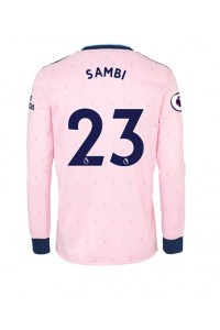 Arsenal Albert Sambi Lokonga #23 Voetbaltruitje 3e tenue 2022-23 Lange Mouw